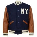 1940 NY Yankees Varsity Blue and Brown Jacket
