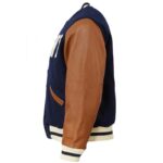 1940 NY Yankees Varsity Blue and Brown Jacket - Image 3