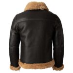 B3 Bomber Shearling Fur Jacket - 1940s Battle - Image 2
