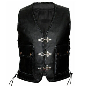 Native American Motorcycle Leather Vest
