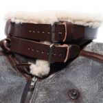 B-3 Leather Bomber Jacket - 100 Missions - Image 3