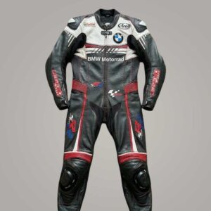 BMW Motorrad Leather Motorcycle Racing Suit CE Armored for Men