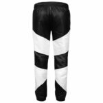Black & White Leather Pant for Men - Image 2