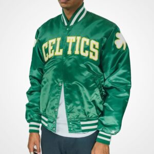 Classic Boston Celtics Bomber Starter Jacket