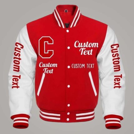 Custom Logo Varsity Jacket with Personalized Design