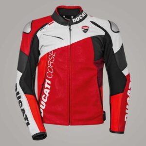 Ducati Corse C6 Racing Leather Jacket Mens