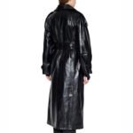 Genuine Leather Trench Coat for Women - Image 2