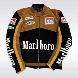 Marlboro Vintage Racing Leather Jacket
