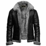 Men's B3 RAF Aviator Flight Shearling Sheepskin Jacket