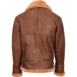 Men's B3 Shearling Sheepskin Flying Jacket - Image 2