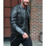 David Beckham Leather Jacket - Image 5
