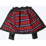 Men's Distressed Leather Trucker Jacket - Image 5