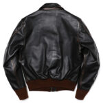 Men's Vintage A-2 US Air Force Style Leather Flight Jacket - Image 2