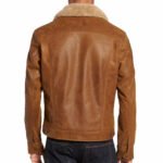 Men's Vintage Buffalo Leather Trucker Jacket - Image 2