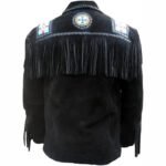 Men's Western Cowboy Leather Jacket - Image 3