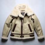 Men's Winter White B3 Shearling Sheepskin Jacket