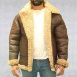 Men's Aviator B3 Sheepskin WW2 Flying Jacket - Image 3