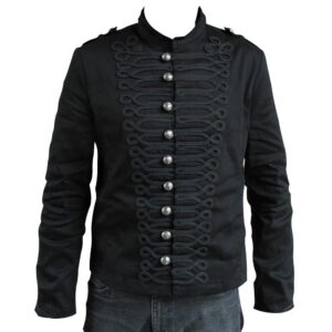 Military Parade Jacket Gothic Steampunk Army Jacket