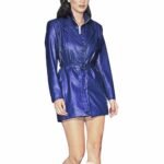 Genuine Leather Party Dress For Women - Image 3