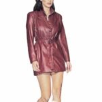 Genuine Leather Party Dress For Women - Image 2