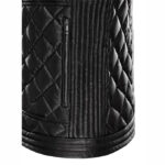 Smart and Stylish Black Leather Vest for Men - Image 4