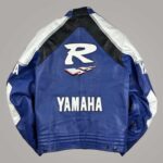 Unisex Yamaha Vintage Racing Leather Jacket - Image 2