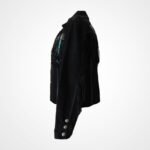 Vintage Scully Turquoise Fringed Cowgirl Leather Jacket - Image 3