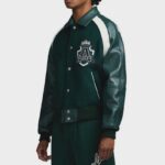 Avirex Green Varsity Bomber Jacket - Image 3