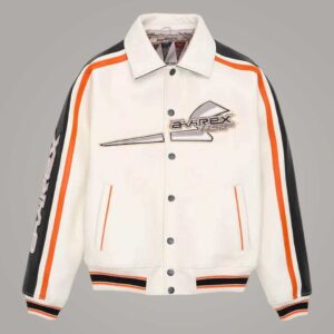 White City Racer Bomber Avirex Leather Jacket