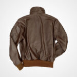 A2 WW2 Flight Leather Jacket - Image 2