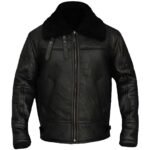 B3 Aviator Bomber Men Leather Jacket