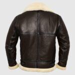 B3 Bomber Shearling Aviator Jacket - Image 2