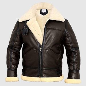 B3 Bomber Shearling Aviator Jacket