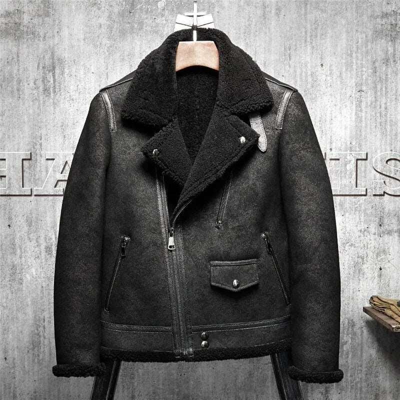 b3-shearling-leather-jacket-mens-flying-jacket-_1 B3 Shearling Leather Jacket Men's Flying Jacket - Image 1