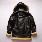 B7 Avfly European Size High Quality Sheep Leather Coat - Image 2