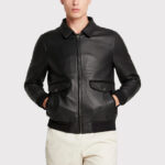 Biker Men Lambskin Leather Jacket - Image 3
