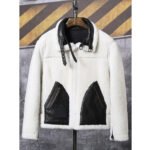 New Black B3 Shearling Jacket - Men's Sheepskin Coat - Image 3