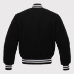 Black Fleece Varsity Jacket - Image 2