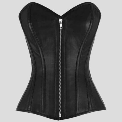 Black Sheep Napa Leather Overbust Corset