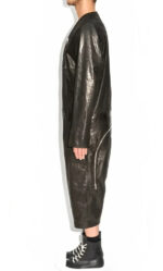 Men's Black Leather Jumpsuit - Image 2