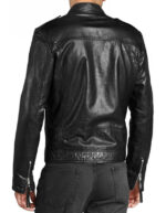 Classic Black Leather Jacket for Men - Image 2