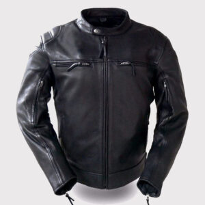 Elite Top Performer Leather Motorcycle Jacket