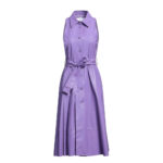 Chic Button Down Leather Dress - Fall 2023 Edition - Image 3