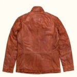 Field Leather Jacket - Light Brown Classic - Image 2