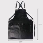 Handmade Leather Apron for Men - Personalized Craftsmanship - Image 2