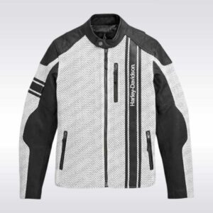Harley Davidson Hideaway Perforated Leather Jacket for Riders