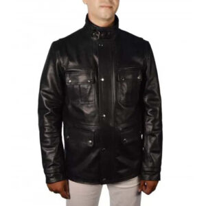 24 Live Another Day Jack Bauer Black Leather Jacket