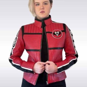 Kobra Kid Red Leather Jacket - MCR Killjoys Women?s Edition