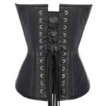 Leather Corset with Criss Cross Lacing - Image 2