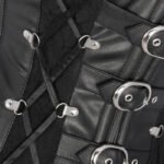Leather Corset with Criss Cross Lacing - Image 3